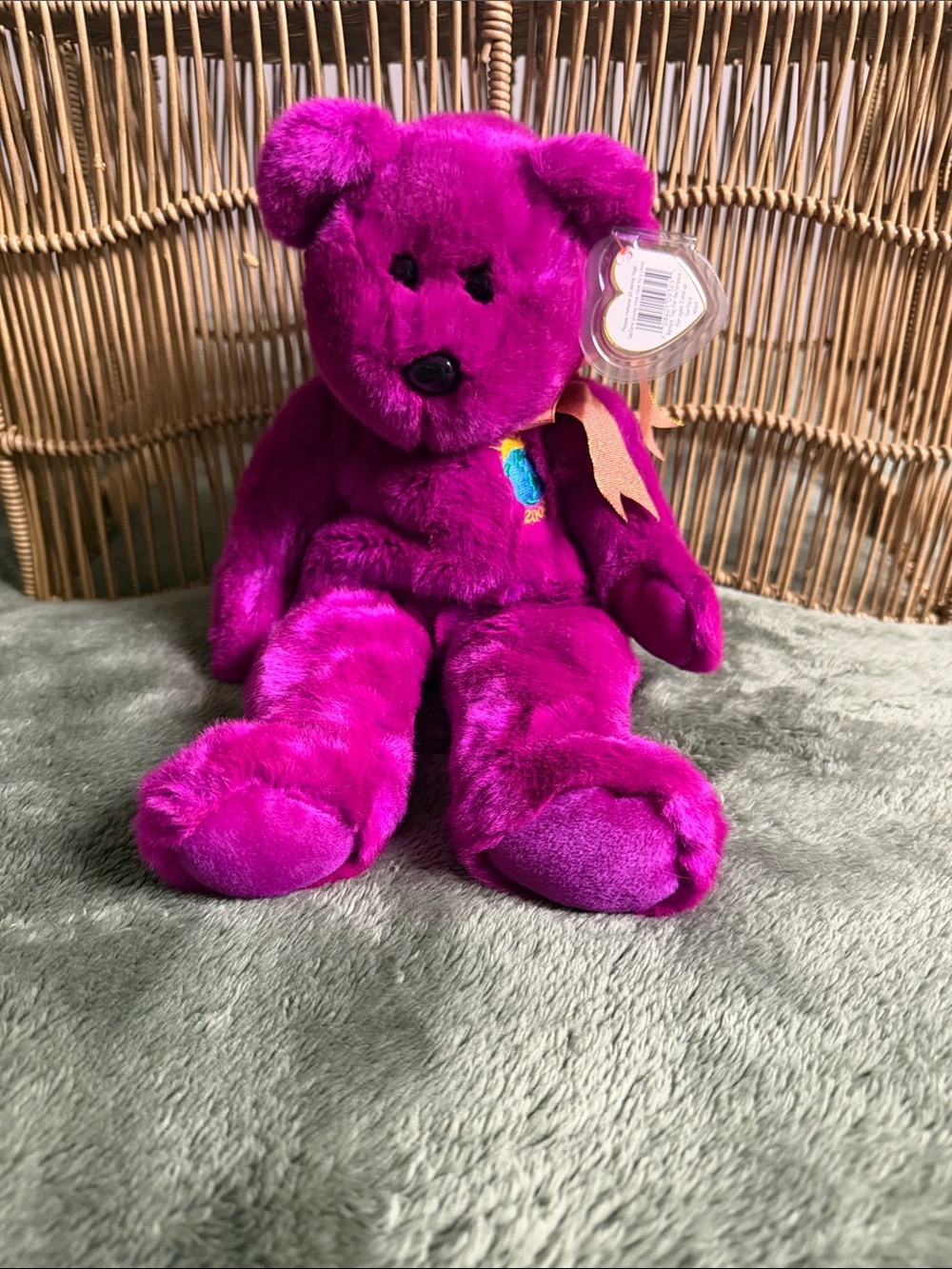 Large TY Beanie Baby Millennium